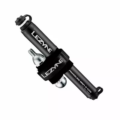 Lezyne Pressure Drive CFH Hand Pump Plus CO2 Cartridge - Black • £43.99