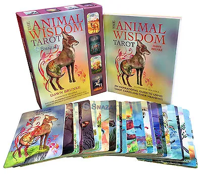 The Animal Wisdom Tarot Deck Cards Collection Box Gift Set Mind Body Spirit Read • £7.98