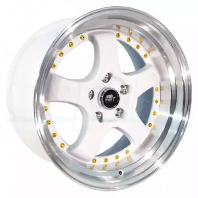 18x8.5 MST MT07 5x114.3 20 White Wheels Rims Set(4) 73.1 • $792