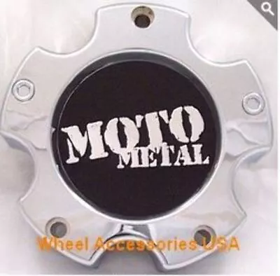 Moto Metal Chrome Small 5 Lug 5x127 Center Cap For MO961 Wheels P/N MO909B5127 • $21