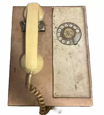 Vintage Rotary Dial Wall Phone • $19.60
