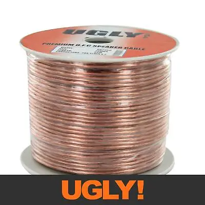 50m 20AWG UGLY Speaker Cable OFC 20 Gauge AWG 28x0.15mm Strand • $33