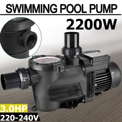 Swimming Pool Pump 3HP Inground Motor Strainer For Hayward Pump Replacement • $258.56