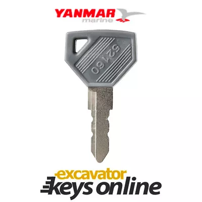 New Yanmar Excavator Key Excavator Grader Dozer Yanmar PartsFREE POSATGE • $6.50