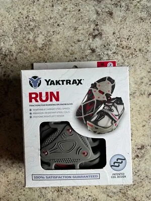 Yaktrax Run Traction For Running On Snow And Ice - Size Medium  • $30