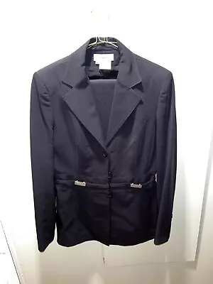 Women Vertigo Black Suit Jacket & Pants Size Medium • $150