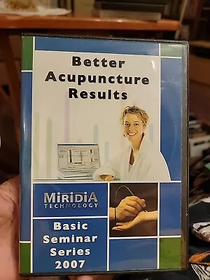 Better Acupuncture Results (DVD 2007 2 Disc-Set) Advanced Meridian Graphing  • $19.97