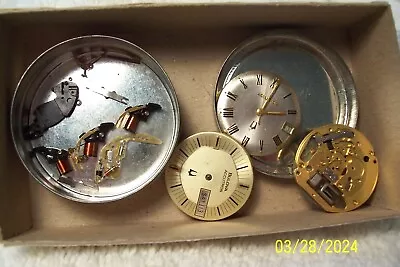 Vintage  3 Pcs  Bulova Accutron 2192.10  Mans  W/watch  1970s As Is • $9.99