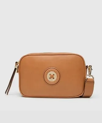 Mimco Mim-mazing Crossbody Bag Caramel RRP $249 • $137.40