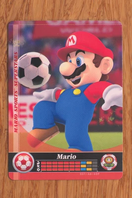 $2.50 • Buy MARIO SPORTS SUPERSTARS | Amiibo Card | Soccer Mario