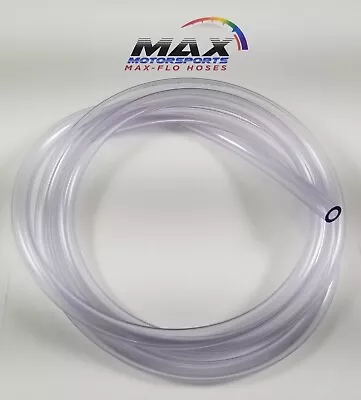 $1.95 • Buy CLEAR VINYL FUEL LINE GAS HOSE 3/8  (9.5mm) ID X 1/2  OD ORDER BY THE FOOT