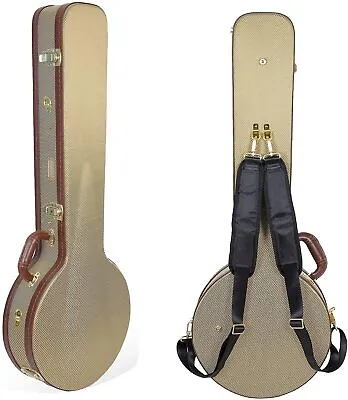 Crossrock  Old Time Clawhammer  Banjo Case 11- 12 ½  Open-back  5 String Banjo • $167.99