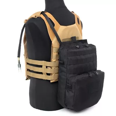 Tactical Molle Hydration Pack Mobility Hydration Carrier Backpack Water Bladder • $23.99