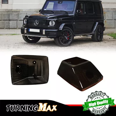 Gloss Black Replace Front Turn Signal Corner Lamps For Benz W463 G-Class G63 G65 • $32.99