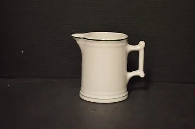 Vintage Sterling Vitrified China Off White Pitcher 6.5 Inch Ironstone • $18.99