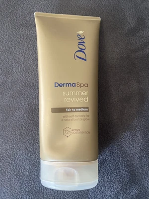 £5.10 • Buy Dove Fake Tan Lotion Cream Fair To Medium Gradual Self Tanning Cream 200 Ml