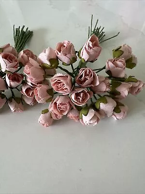 2 Bundles Vintage Small Pink Millinery Flower • $7