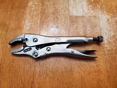 Mac Tools 7  Curved Jaw Locking Pliers W Wire Cutters MLP7CJ • $20