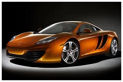 MCLAREN MP4-12C EXOTIC CAR - 11 X17 -12 X18  BUY ANY 2 GET ANY 1 FREE!! • $11.75