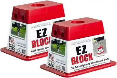 RV & Trailer Accessories | 2-Pack Trailer EZ Jack Blocks | Leveling System | RV • $56.99