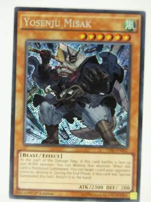 Yugioh Cards: YOSENJU MISAK THSF SECRET RARE # 21G39 • $1.60