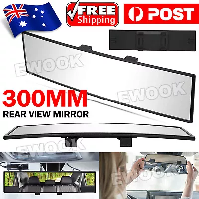 300MM Car Interior Wide Angle Rearview Rear View Mirror Panoramic Blind Spot • $11.85