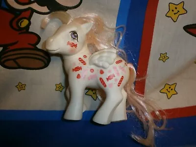 My Little Pony G1 YUM YUM - TAF Twice As Fancy - White Hair & Mane. Vintage 1984 • $39.99