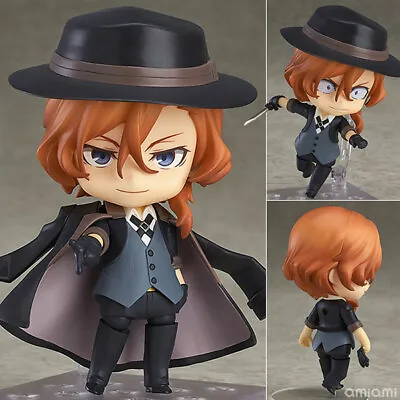 10cm Nendoroid Bungo Stray Dogs Dazai Osamu Nakahara Chuya Action Figure Toys • $44.45