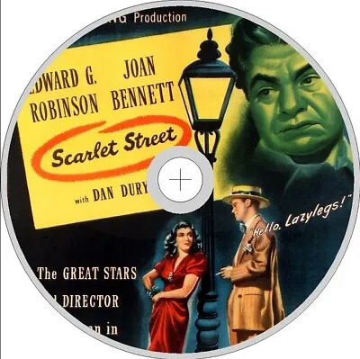 Scarlet Street (1945)  Film Noir  - Starring Edward G. Robinson And Joan Bennett • £4