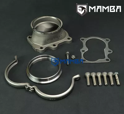 MAMBA 6 Bolt To 3  V-band Dump Pipe Flange Kit For Nissan TD42 Patrol GQ GU • $163.40