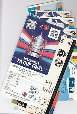 £11.99 • Buy 19 Diff  Fa Cup Final Ticket Stubs All Orignals - You Choose 2000 - 2019