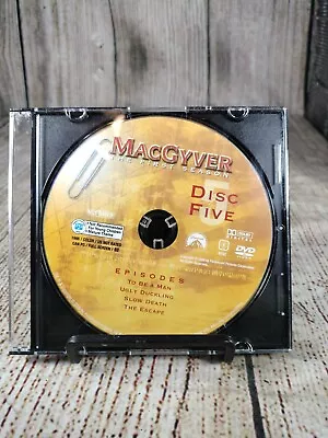 Macgyver Season 1 Disc 5 Dvd • $1.24