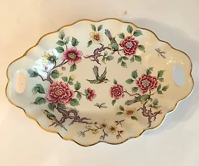 James Kent Old Foley Staffordshire Chinese Roses Serving Dish • £5.99