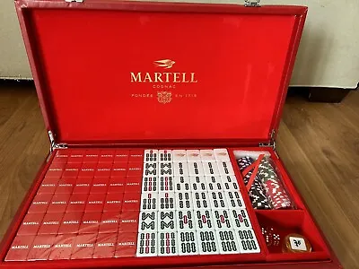 Rare! Ltd Edition Martell Cognac Lunar New Year Custom Luxury Mahjong Set! SALE! • $75