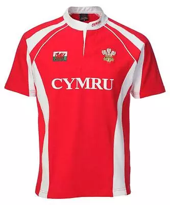 Babies Welsh Rugby Top Wales Rugby Shirt Red HAKA 6 Nations Boys Girls Kids • £14.99