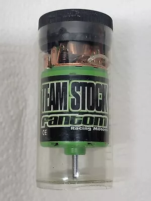 Vintage Fantom Team Stock RC-10 Racing Motor  27t Brushed Stock Motor  Looks New • $59