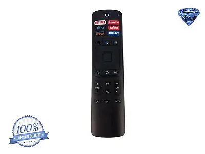 $19.99 • Buy New Bluetooth Voice Remote Control ERF3A69S For Hisense/Sharp LED LCD Smart TV 