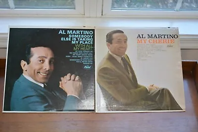 VTG Al Martino Vinyl Record Lot LP My Cherie Somebody Else Is Taking My Place  • $22