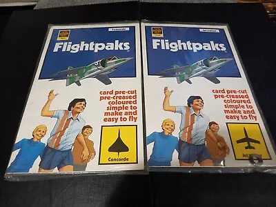 £29.95 • Buy Airfix Toys - Flightpaks Rare Model 1970s- Concorde & Jet Trainer