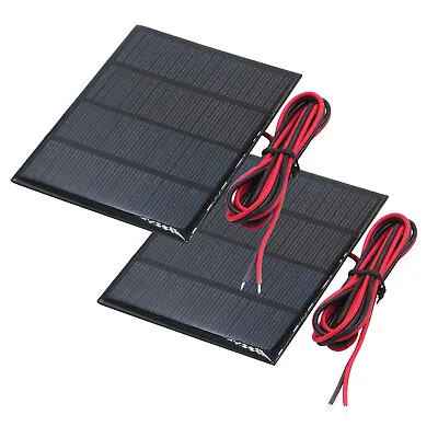 2Pcs Solar Panel Small Cell Module Epoxy Charger Kit Solar Part For Cellphones H • $18.69