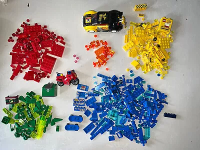 Legos Assortment Over 2lbs Many Colors Shapes Sizes Plus Bonus Assembled Items • $49.99