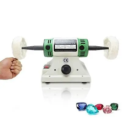 Bench Polisher Polishing Machine Lathe Sander Grinder Buffing Motor • £86.73