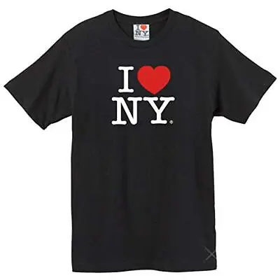 I Love NY T-Shirt Black Unisex Short Sleeve • $13.99