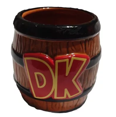 Nintendo Donkey Kong Barrel Cookie Jar DK Ceramic Collectible Retro Gamer Gift • $45.99