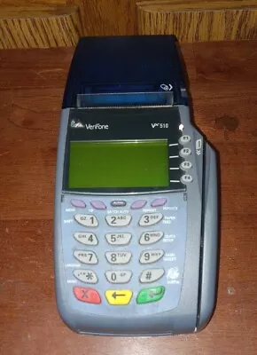 VeriFone VX510-PIC Credit Card Machine *NO POWER CORD AS IS PARTS/REPAIR • $7.99