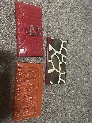 MICHE Classic Magnetic Purse Shells Covers Lot Of 3 Red Orange Animal Print • $20