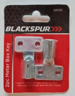 £2.82 • Buy Metal Meter Box Key Gas Electric Utility Box Cupboard Cabinet Triangle Keys X 2