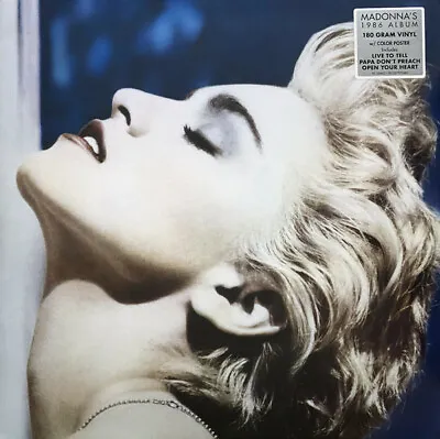 MADONNA - True Blue (180 Gram Vinyl LP W/Poster) 2019 Europe R1-25442 NEW/SEALED • $21.99
