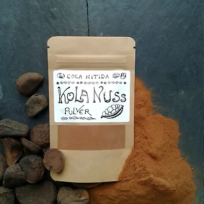 Kola Nut Powder Kola Nuts Ground Colanut: Caffeinated 100g 500g And 1kg • £5.68