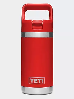 Yeti Rambler Jr 12 Oz (355ml) Kid's Water Bottle In Canyon Red • £24.95